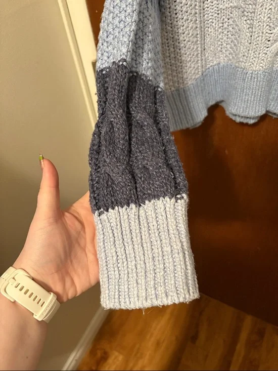 Aerie Patchwork Knit Sweater - Picture 3 of 7